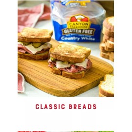 CANYON BAKEHOUSE GLUTEN FREE 3 pk of CANYON BAKEHOUSE  GLUTEN FREE COUNTRY WHITE BREAD 15oz. PKG.