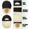 Qlenkay Baseball Cap with Hair 14in Short Hairstyle Straight Bob