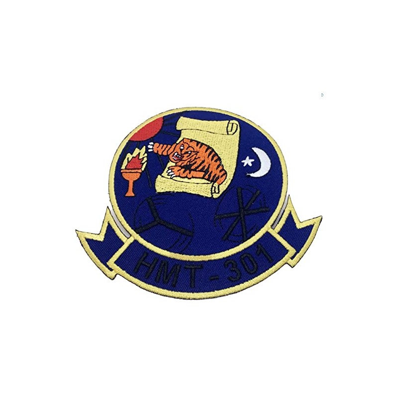 HMT-301 Squadron Patch - Plastic Backing