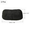 sourcing map Shoe Cleaning Gloves for Leather Boots Black Pack