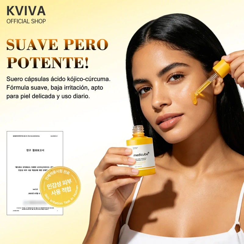 Medicube Sérum Iluminador Ácido Kójico Niacinamida 30ml