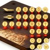 Wood Burning Tips Letters Set, Alphabet Template Branding tip for