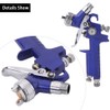 1.0mm Nozzle 100CC Mini Car Gravity Feed HVLP Air Paint