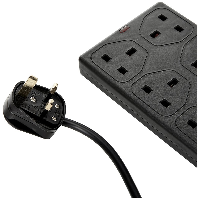 pro elec 14010 5 m 8 Gang Extension Lead -