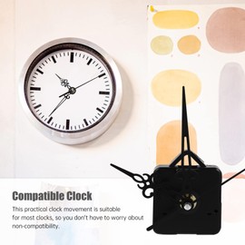 Operitacx 1set Silent Quartz Clock Movement Durable DIY Clock Mechanism for Home Precise Timing with Hands Replacement 2pcs
