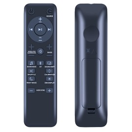 TCNOUMT Soundbar Replacement Remote Control for JBL Soundbar BAR 2.1 BAR 3.1 BAR 5.1 - No Setup Required