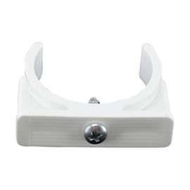 LASCO 37-2201 PCM Inline Ice Maker Filter Mounting Bracket for 2-Inch Diameter Filters, White