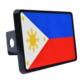 Rogue River Tactical Philippines Filipino Flag Trailer Hitch Cover Plug Gift Idea