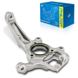 PHILTOP Front Right steering knuckle Compatible with Ford F-150 1997-2003 4WD 4.2L,Passenger Side