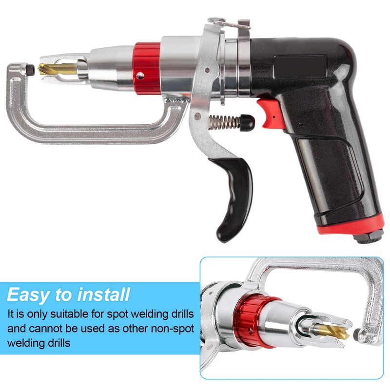 gQsskli Spot Welding Drill Set, Includes 6.5 mm/8 mm/10 mm