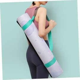 Sosoport 2pcs Portable Workout Yoga Mat Carrier Skate Carrier Band Adjustable Strong Elasticity