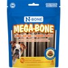 N-Bone Mega-Bone Long-Lasting Dog Chews, Cheeseburger Flavor, 6count, 16.8oz