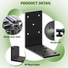 Heavy Duty L Brackets, 5" x 5" Heavy Duty Shelf