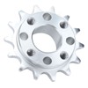 2Pcs Sprocket Gear Aluminum Anodic Oxidation Gears for Robots Machinery