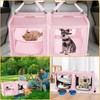 Suertree Large Cat Carrier for 2 Cats with Zipper Locks,