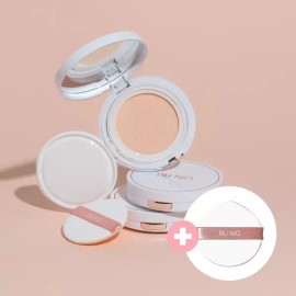 Bunio 뷰니오 카밍 쿨 톤업 선쿠션 25g + 왕쿠션 퍼프 1개 Bounio Calming Cool Tone-Up Sun Cushion 25g + 1 Wang Cushion Puff