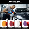 Cordless Sander, 3" Palm Sander with 2Pcs 16.8V 3.0Ah Batteries,