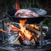 Petromax Steel Cooking Stand, Cook Outdoors Over a Campfire, 7.1"