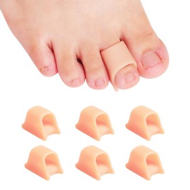 Nolimvita Hammer Toe Straightener Corrector - Bunion Corrector for Women Big Toe, Toe Spacers Toe Separators Toe Splint for Bunion, Curled Toes, Hammertoes (6 Pack, Small Size)