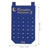 Eid Mubarak Advent Calendar Hanging Fabric Countdown Date Display Ramadan