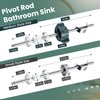 Enhon 2 Pack Bathroom Sink Stopper Replacement, Lavatory Popup Center