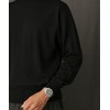 nano universe "pill-less knit" Fine Gauge Crew Neck, top grey