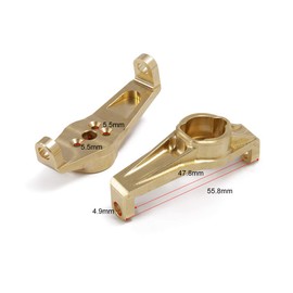 RCLions Brass Heavy Weight C-hub Upgrade Parts for TRX4 T4 1/10th Scale RC Crawler Car