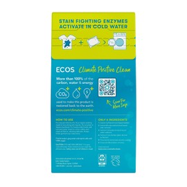 ECOS Free & Clear Laundry Detergent Packs, 36.33 OZ