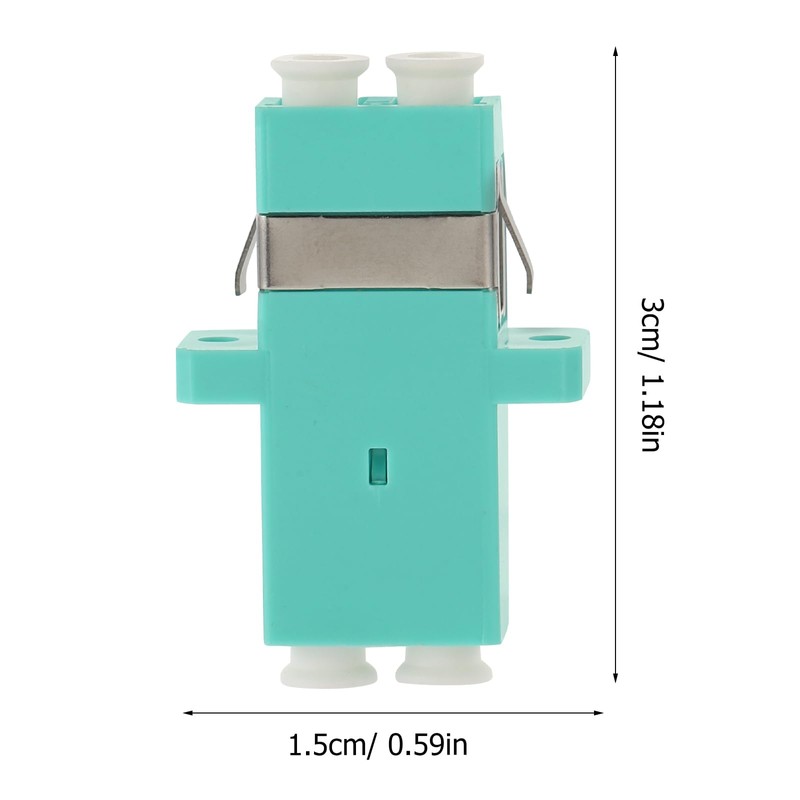 UKCOCO Fibre Optic Cable Adapter, Pack of 5 LC Female