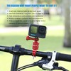 SKYJFFJ Mountain Bike Camera Handlebar Mount for GoPro Hero 8/9/10/11/12,360