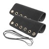 Motorcycle Hand Grip Cover Fiber Simulated Leather Anti Slip Retro