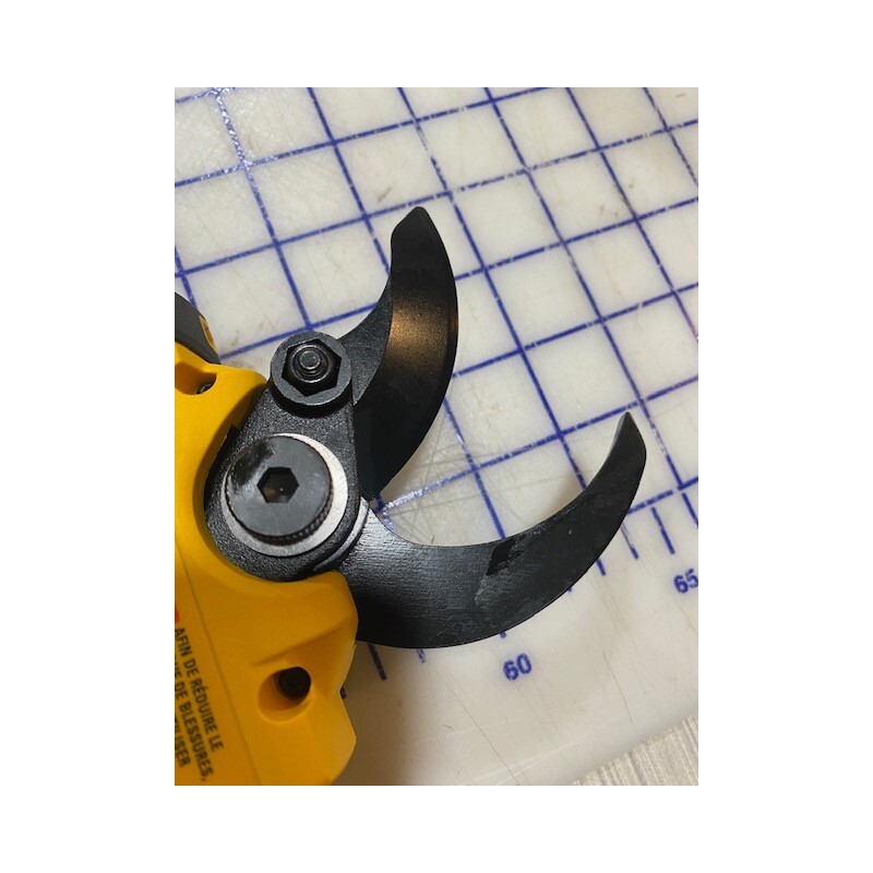 DeWalt Blade Set Upper & Lower with Cover Tool Not