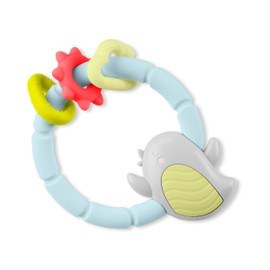 Skip Hop Silver Lining Cloud Teethe and Play Toy Bird
