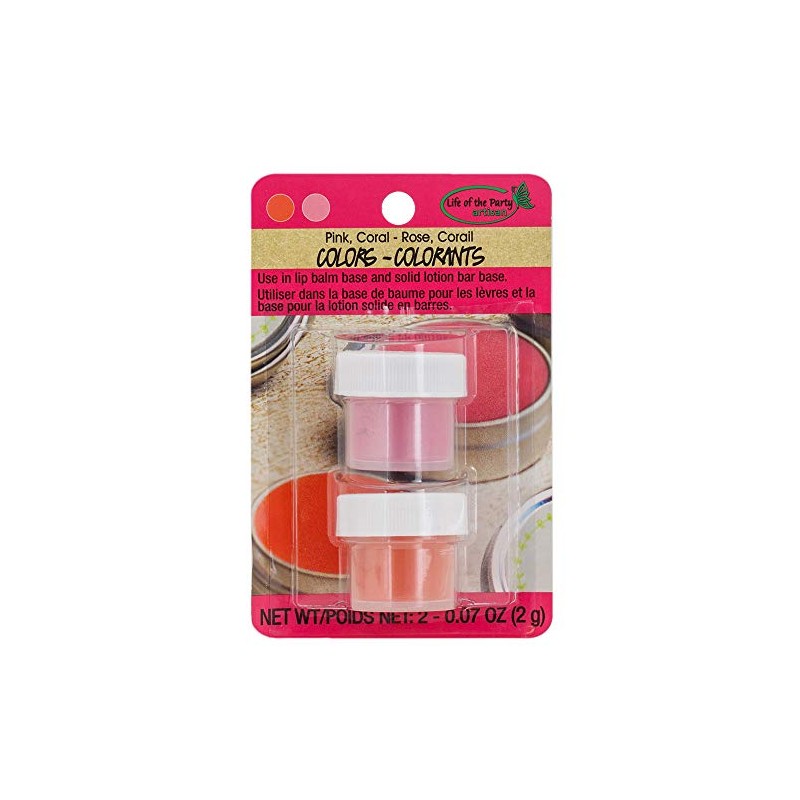 Life of the Party Pink/CoralPowder Colors,2 Pack,61028