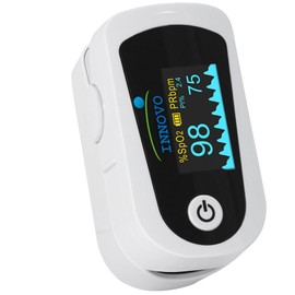 Innovo m900BP Medical Prescription Fingertip Pulse Oximeter, Blood Oxygen Saturation Monitor (SpO2), Professional Healthcare Use, White