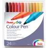 Pentel Arts Colour Pen Set, Fine Point, Professional Quality, Mixed