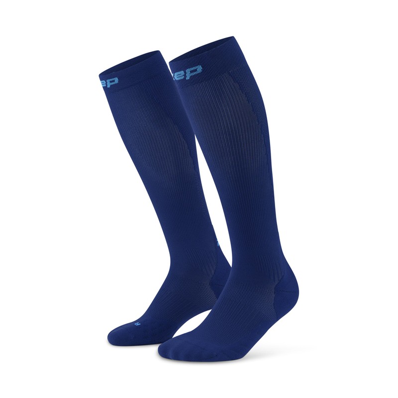 CEP Core Run Tall Compression Socks 5.0, Dark Blue, Men,