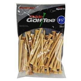 Pride Golf Tee - 3-1/4 inch Deluxe Tee - 50 Count (Natural)