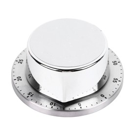 Kitchen Timer Stainless Steel Countdown Timer Clock Mechanical Kitchen Timer for Cooking Baking Reading Jogging