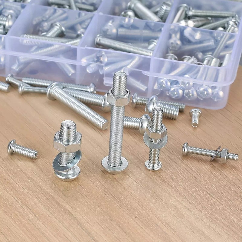 generic Kit Surtido De 1112 Piezas De Tornillos, Pernos Y