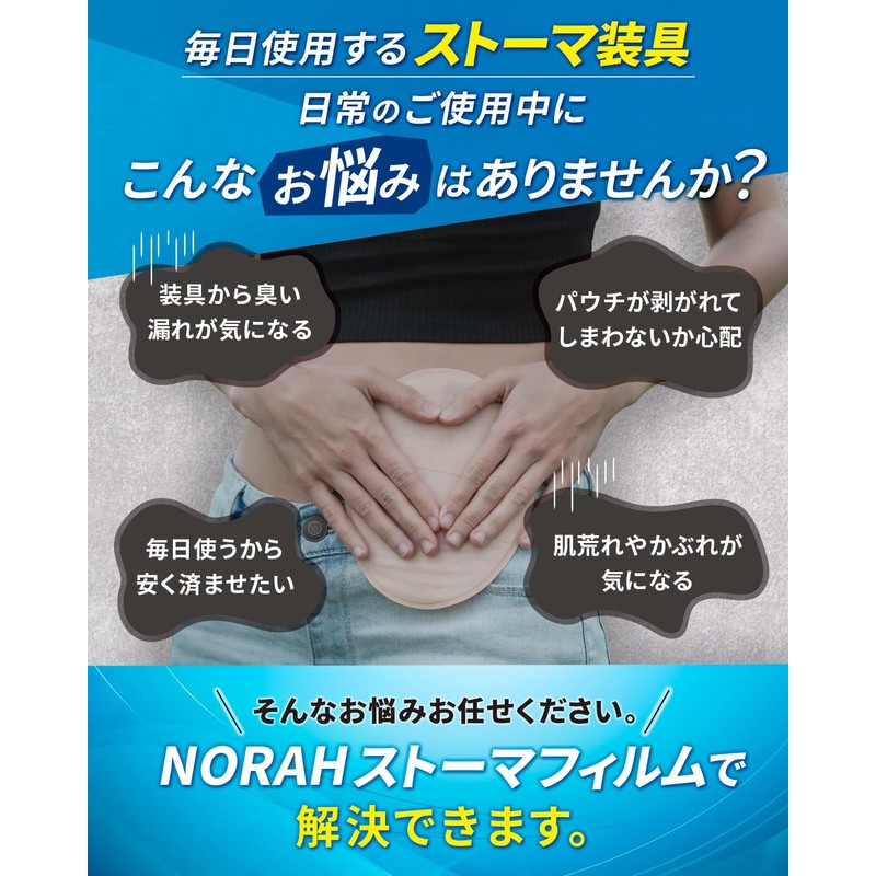 NORAH No Leak, Odor, Rash Resistant, Storma Film, Urine Storage