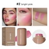 Long Lasting Silky Blush Stick 53GK-01 Waterproof Multi-functional Lipstick &