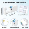 TKKUY 31 Pcs Ear Piercing Kit Ear Disposable Piercing Gun