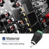 sourcing map 12Pcs RCA Cable Solderless Adapter, Audio/Video Speaker Wire