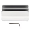 Laptop Holder Vertical 2 Slots Aluminum Alloy Adjustable Laptop Stand