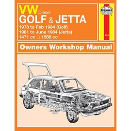 VW Golf & Jetta Mk 1 Diesel (78 - 84) Haynes Repair Manual
