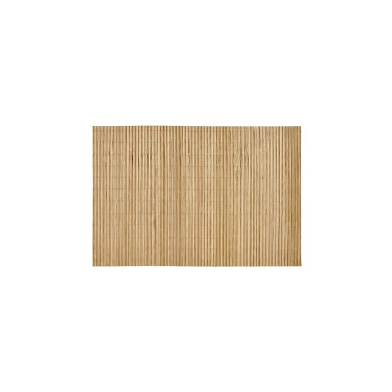 Rectangular Bamboo Table Mat 30 x 45 cm - Non-slip,