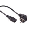 Maclean MCTV-801 Power Cable Protective Contact to IEC Plug Power