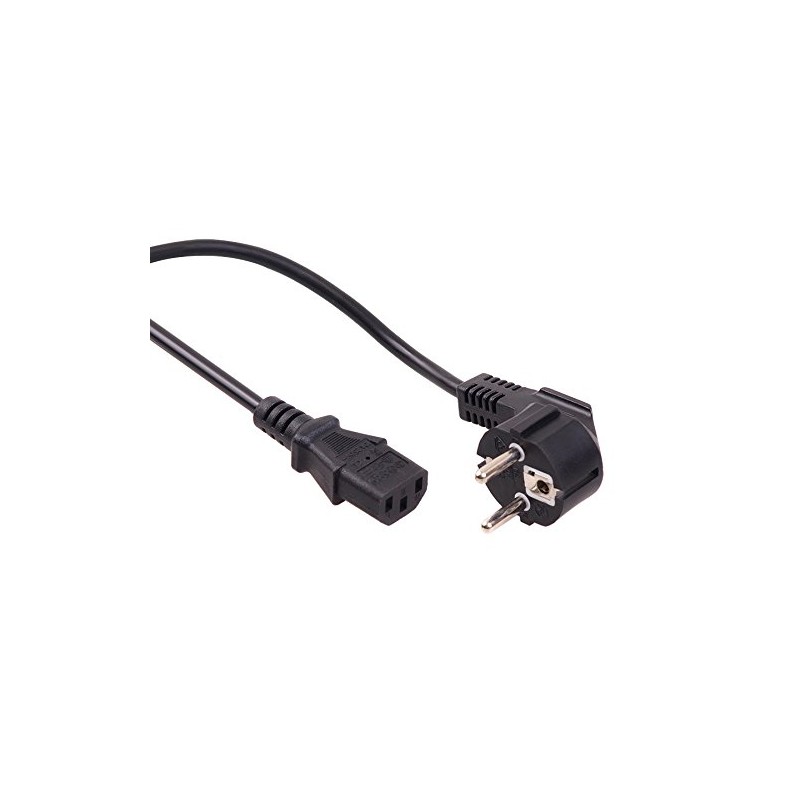 Maclean MCTV-801 Power Cable Protective Contact to IEC Plug Power
