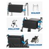 JOYTUTUS Walker Basket for Folding Walker, Basket for Walkers for